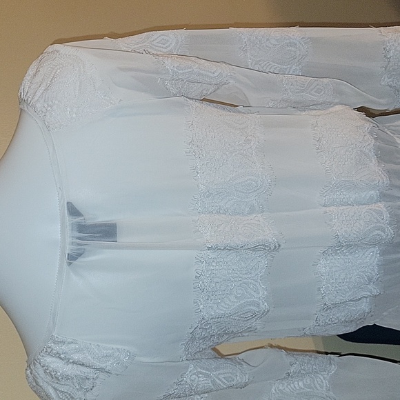 WHITE HOUSE BLACK MARKET BLOUSE - Picture 7 of 8